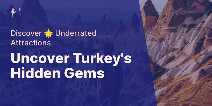 Uncover Turkey's Hidden Gems - Discover 🌟 Underrated Attractions